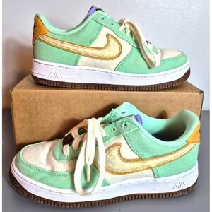 Nike Air Force 1 AF1 Happy Pineapple Shoes cz0268-300 Womens 7